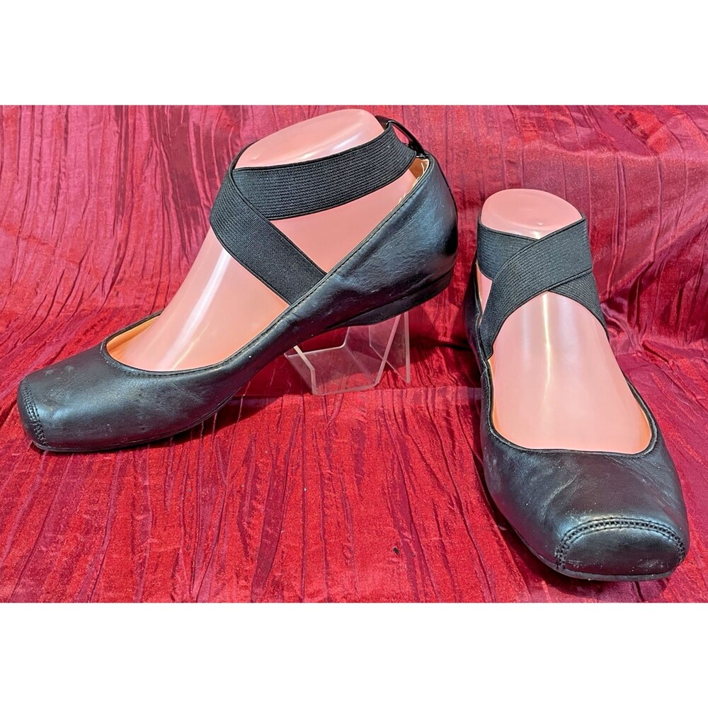 Womens Jessica Simpson Ballet Black "Mandalaye" Flats sz 7.5